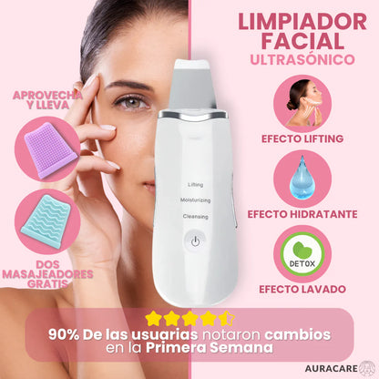 Limpiador Facial Ultrasonico